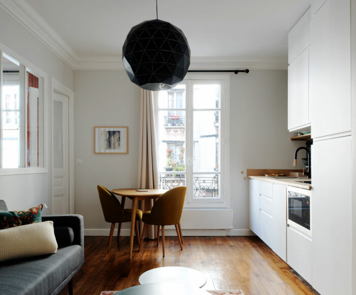 Appartement Clichy rue Fernand Pelloutier Lo architectes